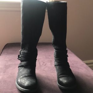 Black STEVE MADDEN Half-Calve Boots